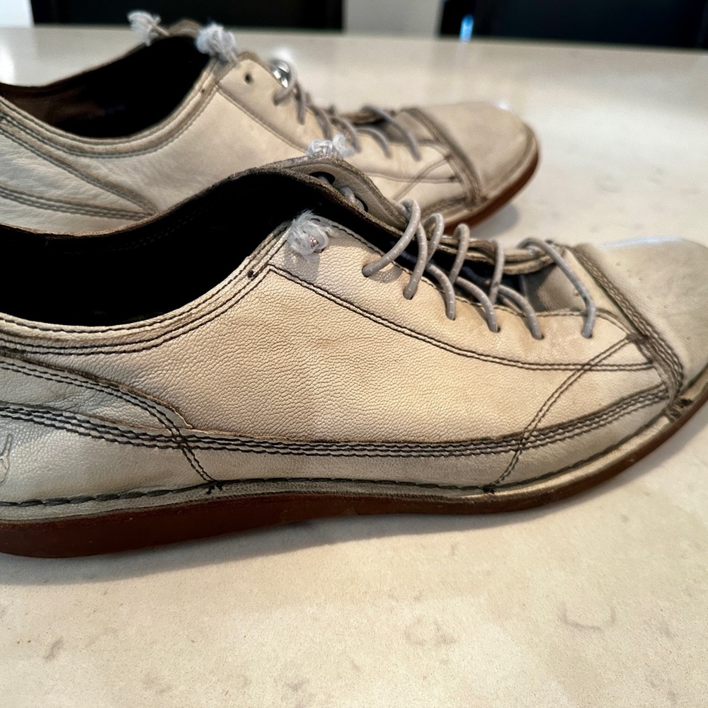 John Varvatos white sneakers 10M - Picture 7 of 9